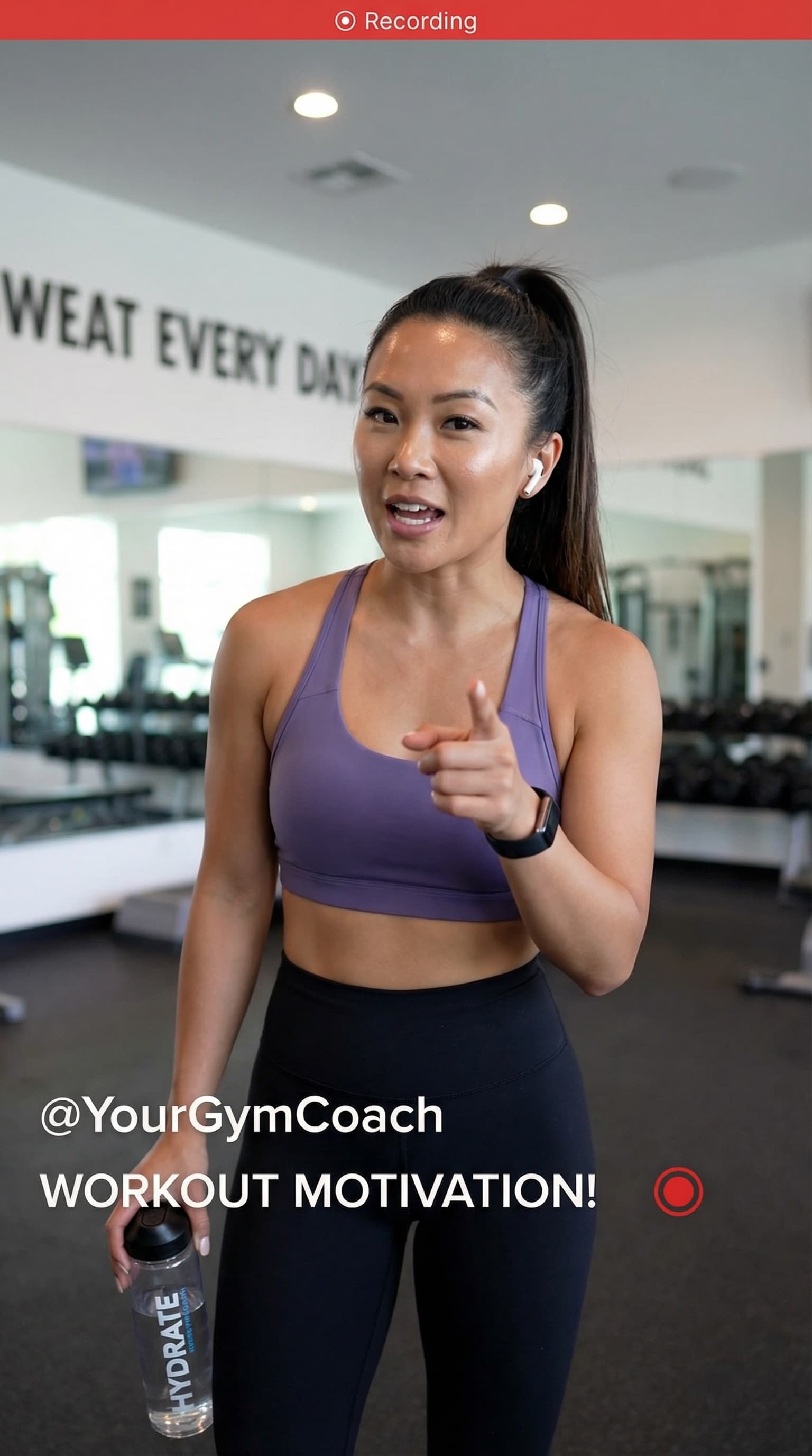 Fitness Influencer - Gym Workout Motivation