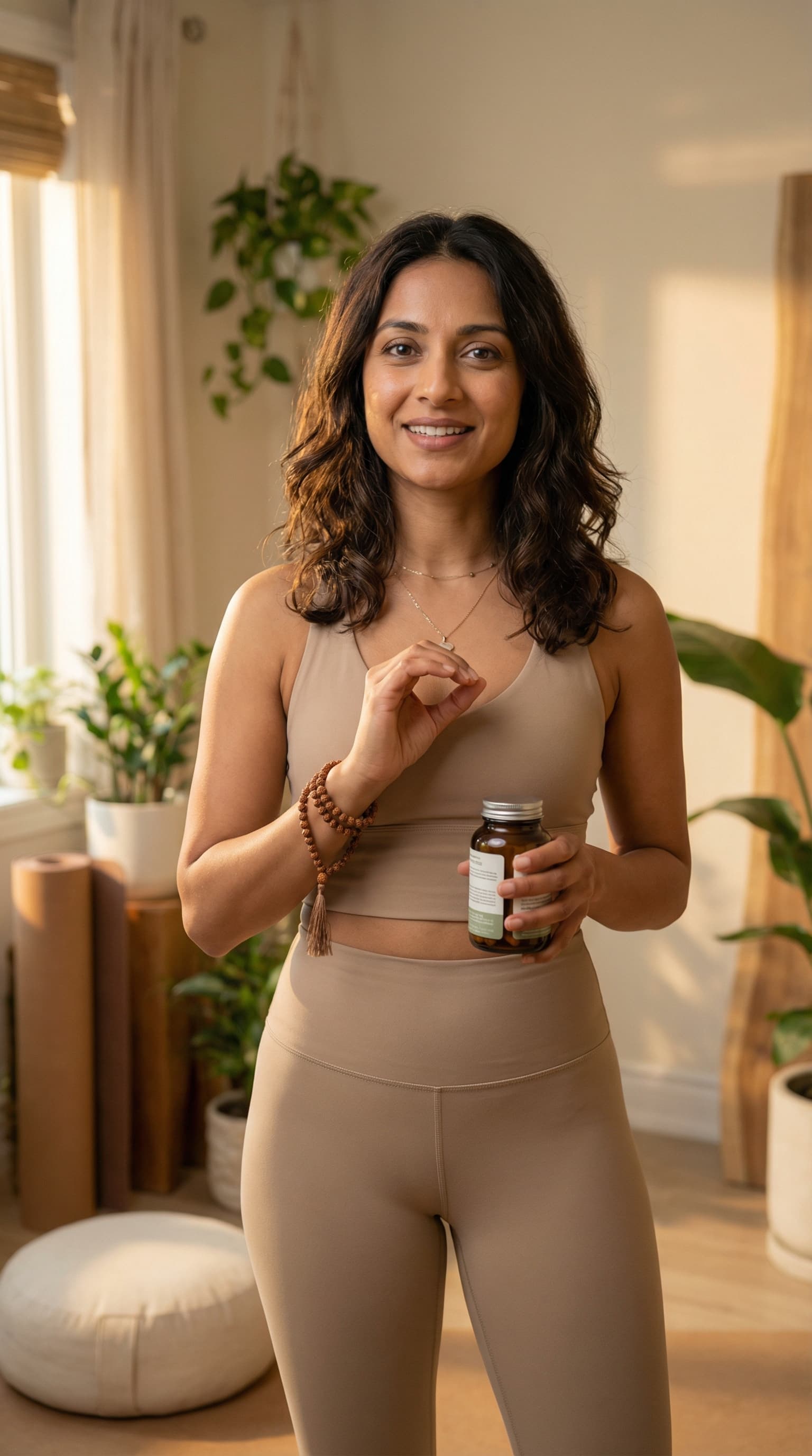 Wellness Coach in Serene Home Studio